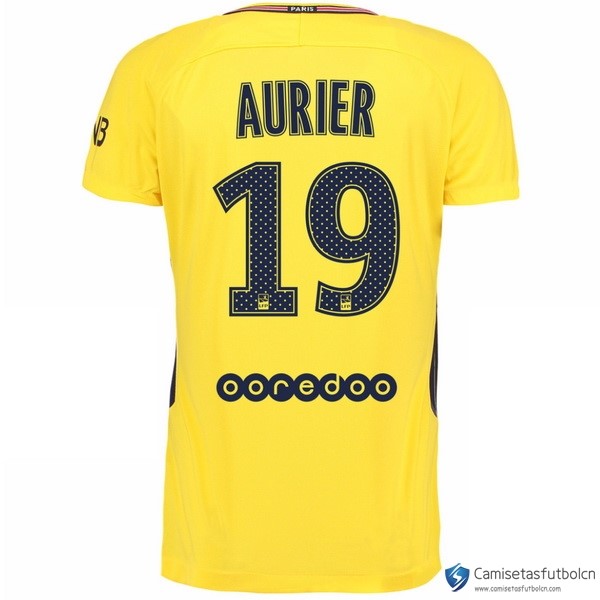 Camiseta Paris Saint Germain Segunda equipo Aurier 2017-18